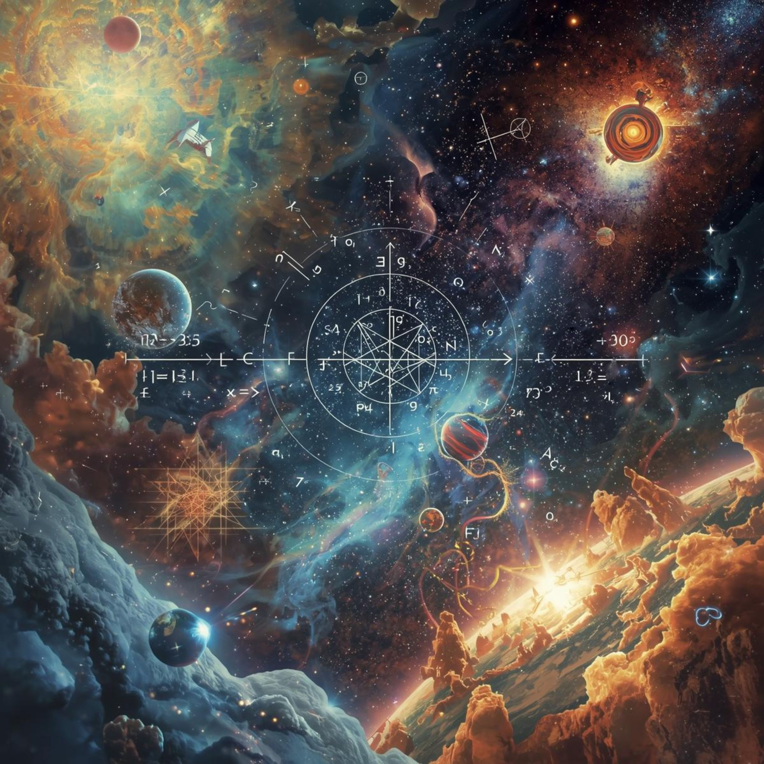 image link to the equations of the universe